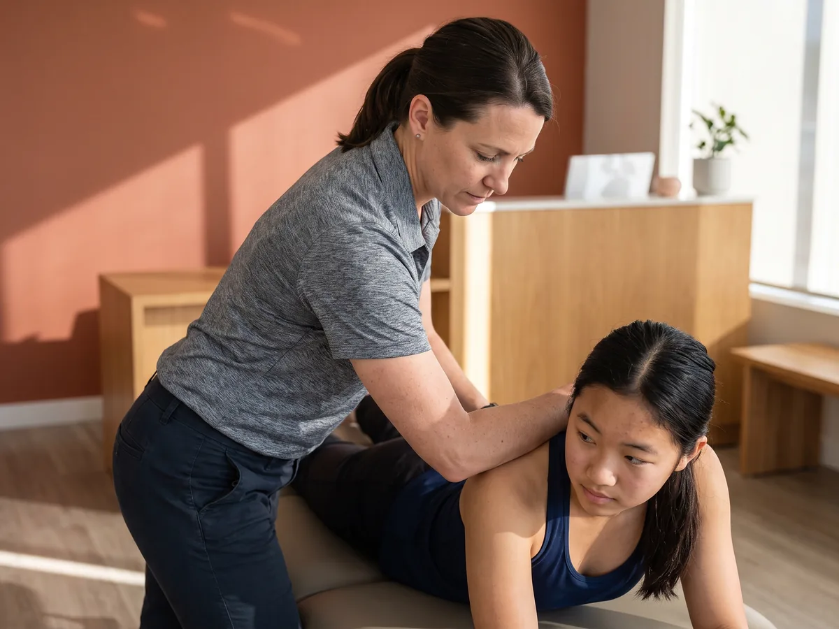 Hands-on treatment detail